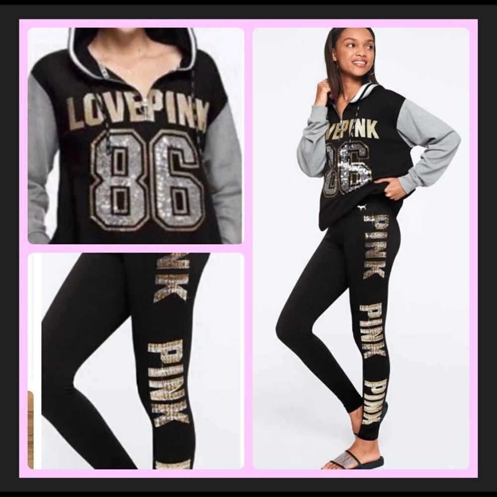 VS PINK BLING OUTFIT SET S